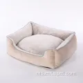 Lisi Velvet Bahan Katil anjing peliharaan lembut